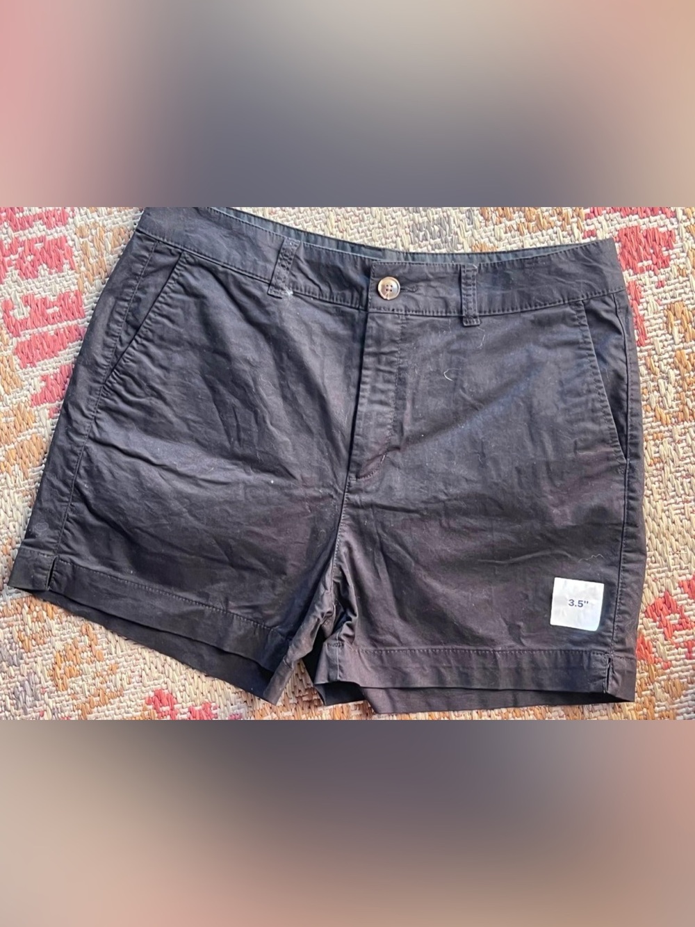 Ladies size 10- Old Navy black shorts- high rise